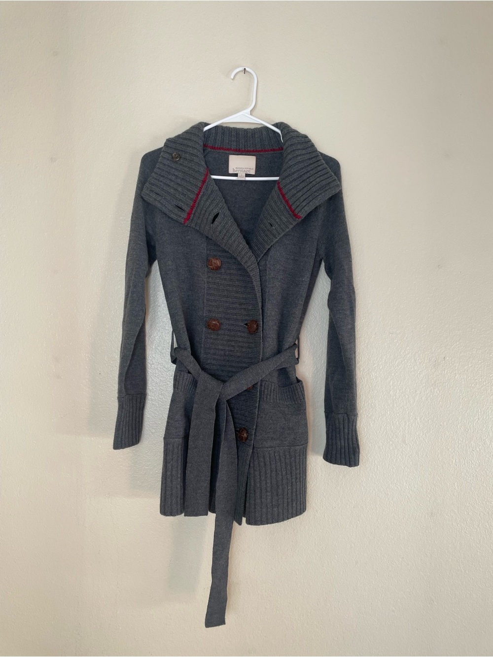 Banana Republic Heritage Cardigan 100% Merino Wool